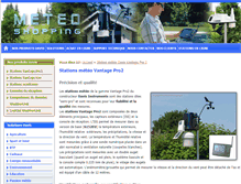 Tablet Screenshot of davis-station-meteo.com